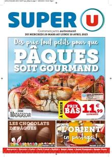 Catalogue promo super u du 29 mars au 10 avril 2023