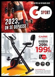 Catalogue promo go sport du 24 février au 18 mars 2023