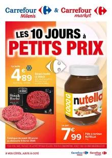 Catalogue promo carrefour market du 28 janvier au 9 février 2025