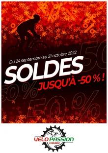 Catalogue promo vélo passion caraïbe du 24 septembre au 21 octobre 2022