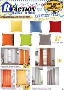 Catalogue promo réaction du 24 septembre au 9 octobre 2022