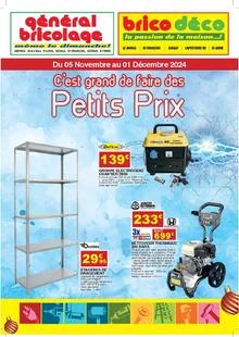 Catalogue promo général bricolage du 5 novembre au 1 décembre 2024