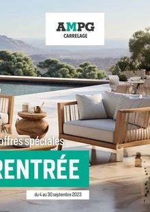 Catalogue promo ampg carrelage du 4 au 30 septembre 2023