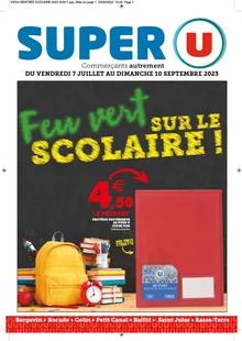 Catalogue promo super u du 7 juillet au 10 septembre 2023