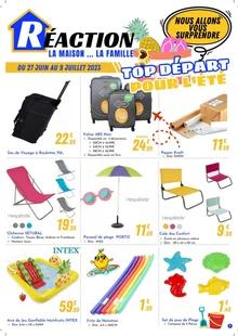 Catalogue promo réaction du 27 juin au 9 juillet 2023