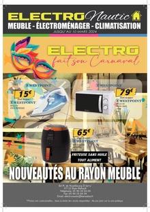 Catalogue promo electro-nautic du 17 février au 10 mars 2024