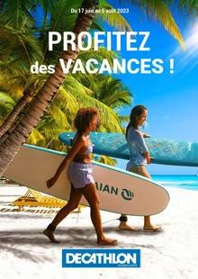 Catalogue promo decathlon du 17 juin au 6 août 2023