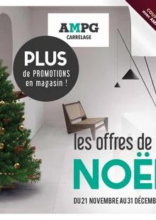 Catalogue promo ampg carrelage du 21 novembre au 31 décembre 2022