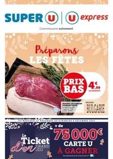 Catalogue promo super u du 20 novembre au 1 décembre 2024