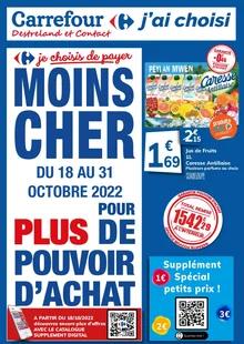 Catalogue promo carrefour du 18 au 31 octobre 2022