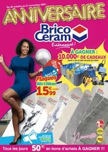 Catalogue promo bricoceram du 30 octobre au 21 novembre 2023