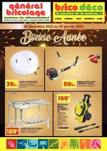 Catalogue promo général bricolage du 28 décembre 2022 au 29 janvier 2023