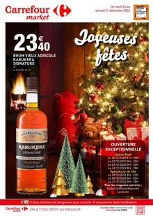 Catalogue promo carrefour market du 20 au 31 décembre 2022