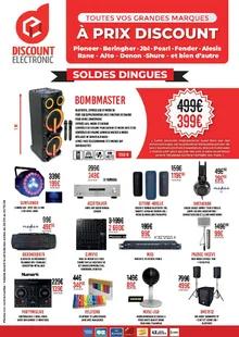 Catalogue promo discount electronic du 28 septembre au 25 octobre 2024