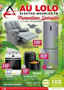 Catalogue promo aulolo electro meubles du 10 mai au 20 juin 2024